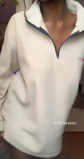 I’ll move my hips like this on your cock while you suck my tits! 😌