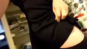 I can't believe how delicious my ass looks in these stockings