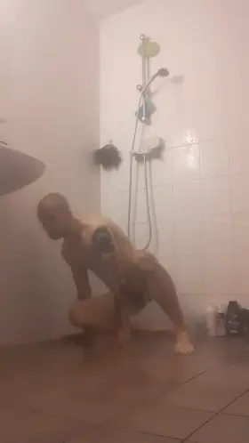 Got caught on hidden cam at daddys bathroom while preparing myself for him 😅🔥 He didn't expect me to find it I guess? 🤣😝👅