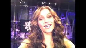 Candace Bailey showing off her cleavage (2012)