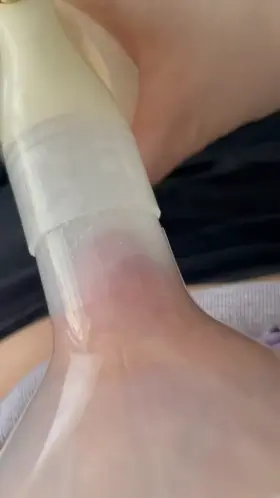 Pumping my milky tits 😋