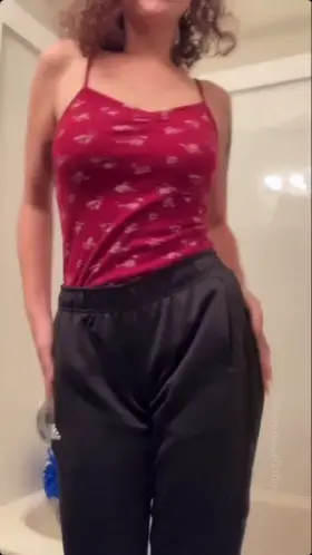 Ripping my clothes off for you before my shower 😋 (OC)