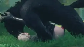 Night walk in the forest ended with this