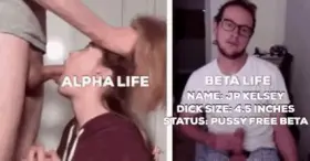 I love being put in my place by big cock alpha studs ;) I'm 100% pussy bitch ;)