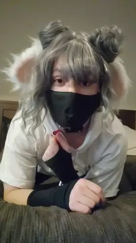 I'm not saying you should let your puppy ride...but you should let me ride 🥺🖤🐶💋🦴