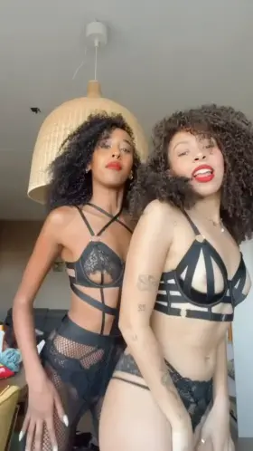 A threesome with 2 petite girls. Who’s down for it?