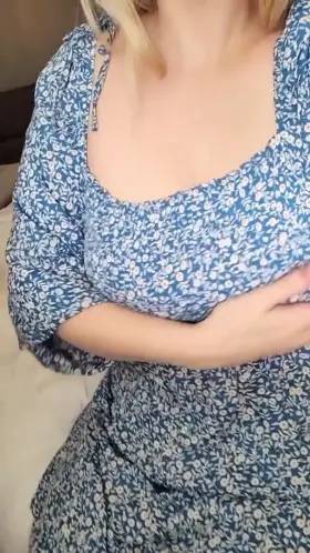 tripped on my bra...It was a booby trap.