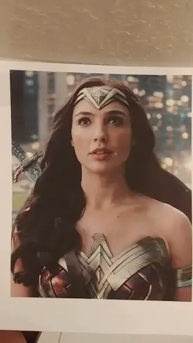 Gal Gadot (Wonder Woman) gets a wonder facial
