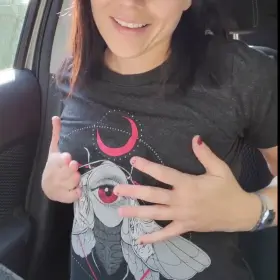 Why go into work when I can stay in the car and show off for you?