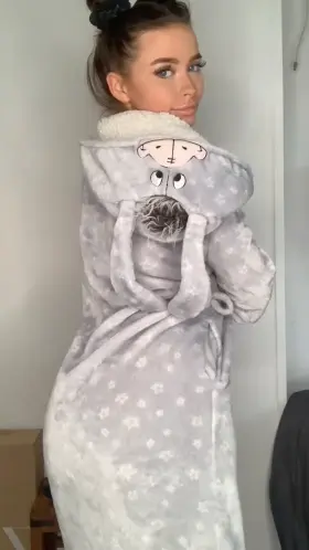 As soon as we in the bedroom.