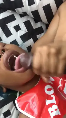 She Didnt Need the Bib