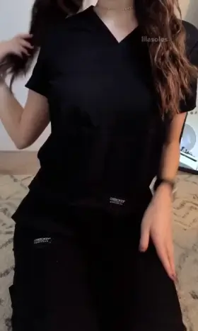 Wanna see what's under this med students scrubs? 😘