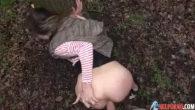 Russian guy took on the nature of the girl and gave her a pickup truck porn