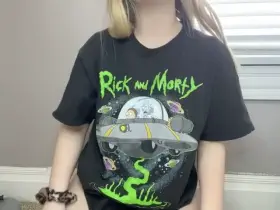Look Morty! Her tits are bigger than we thought