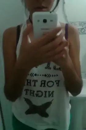 About to take a bath