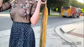 Ditched the bra in favor of a longboard