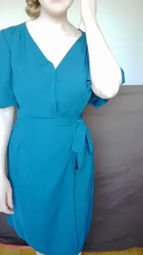 I can take this dress off faster than anyone!