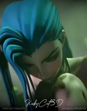 Jinx x Mundo (KinkyCat3D)