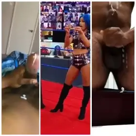 Sasha Banks makes bbc cum