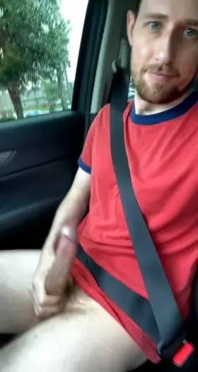 I want you to beat my dick to no end while en route