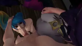 Sona & Morgana (Glory_to_god) [League of Legends]