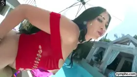 Valerie Kay’s perfect ass oiled