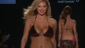 Kate upton on the runway