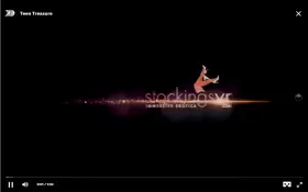 Free Sample of newest Sarah Kay babe striptease VR video 