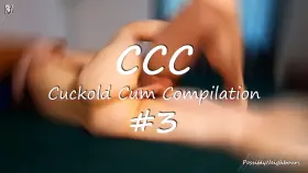 CCC #3 - Cuckold Cum Compilation - Naughty Wifes Sharing Pussies