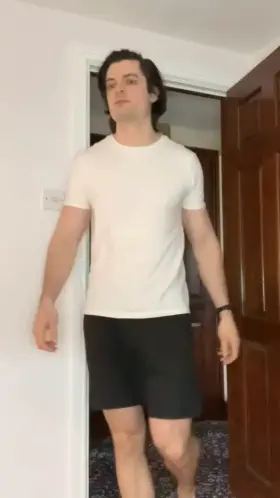 Help! Im stuck in a naked space loop... (redgifs for audio)