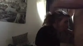 [OC] my 19-yr old tinder date gagged so good on my thicc cock