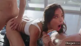 Cumshot Doggystyle Double Cumshot Double Penetration Emily Willis