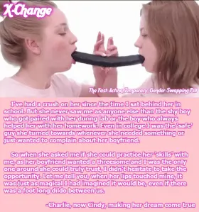 Charlie, now Cindy, making her dream come true