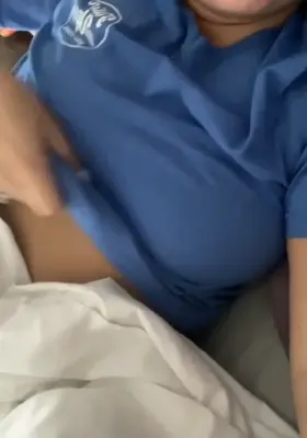 My pierced milf tits