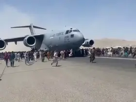 Some look really happy to be in such a terrifying situation.