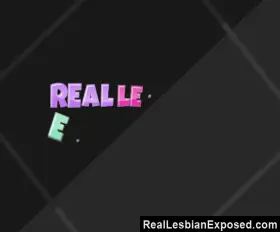 RealLesbianExposed Milf Showing the Young