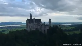 Leaving the tour group for some Mountainside Fun.