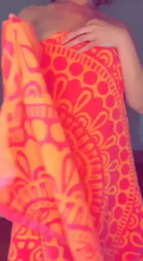 I won’t be needing this towel so