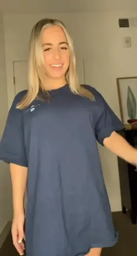 Just popping in for a quick strip daddy 😈