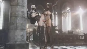 Futa Nuns Fuck In The Church