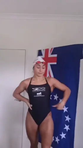 Cook Islander swimmer Kirsten Fisher-Masters