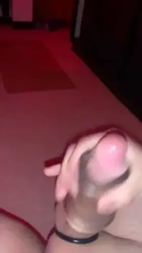 What a waste. Can I use your mouth to clean up?