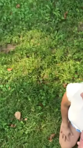 I love sucking dick! But outside is even more fun!