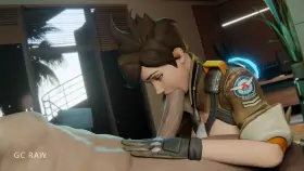 evening blowjob tracer [Overwatch] (GCRaw)