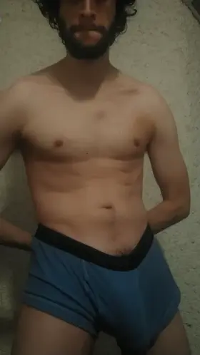 Pec flex + cock flex