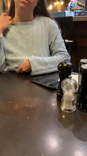 Do you like when I get naughty at the restaurant? [GIF]