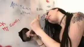 Alessa Savage Fucked by Dru Hermes in Gloryhole