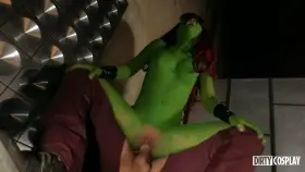 Gamora Cosplay Slut Fucked In Guardians of The Galaxy XXX Parody