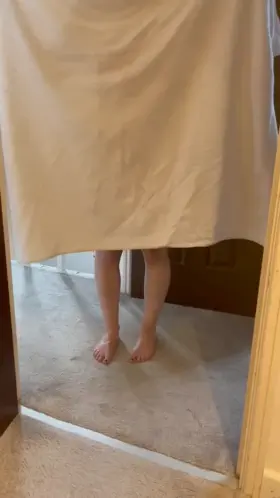 I dropped my towel daddy 🥹