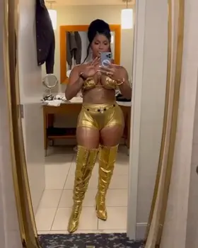 The rapper Joseline Hernandez has a thick veiny dick and some heavy hanging balls.